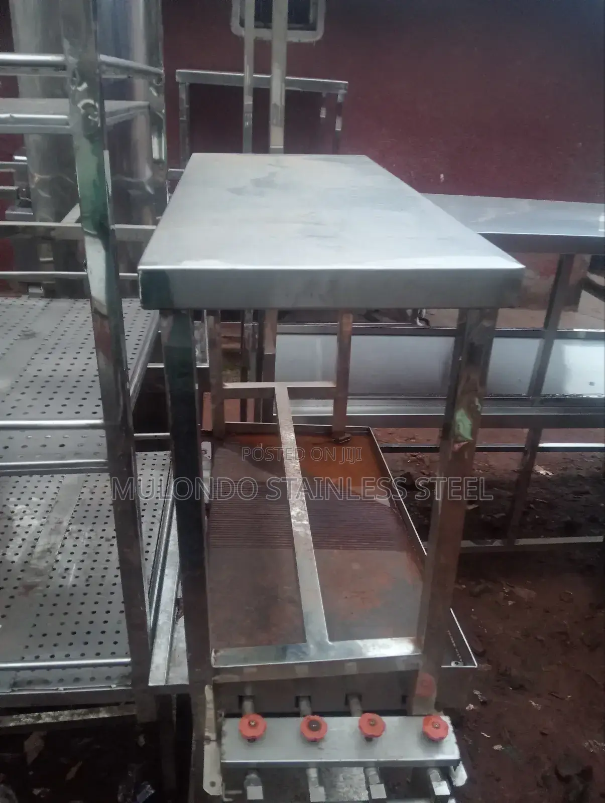 Stainless Steel Working Single Tray