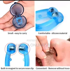 Anti Snoring Nose Clip Silicone Magnetic Device