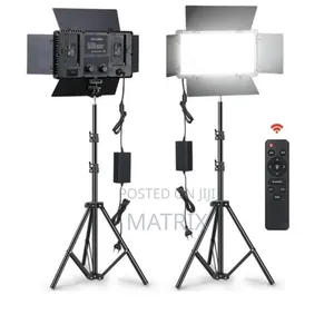 Led 600 RGB Professional Photo Video Light Kit.