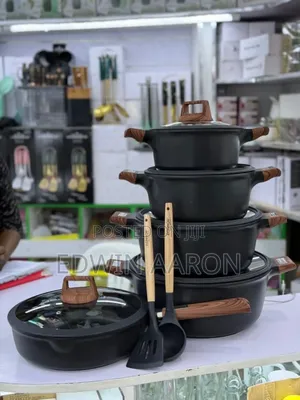 Premium Granite Coated Cookware Set