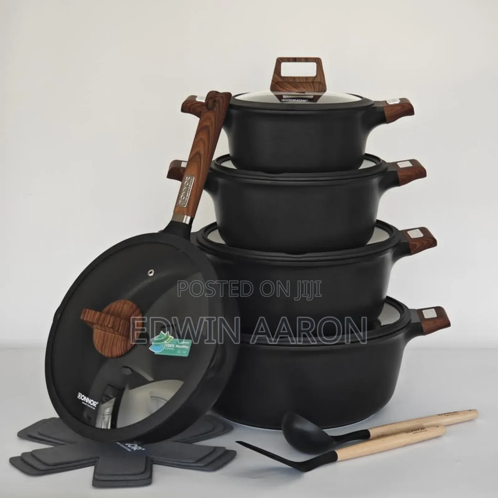 Premium Granite Coated Cookware Set