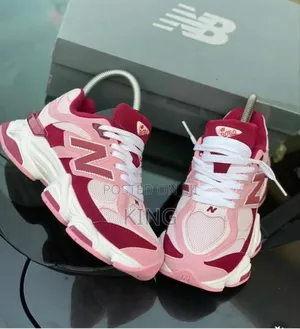 New Balance 9060 Sneakers. Burgundy Vibrant Pink