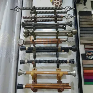 Decorative Curtain Rods and Finials