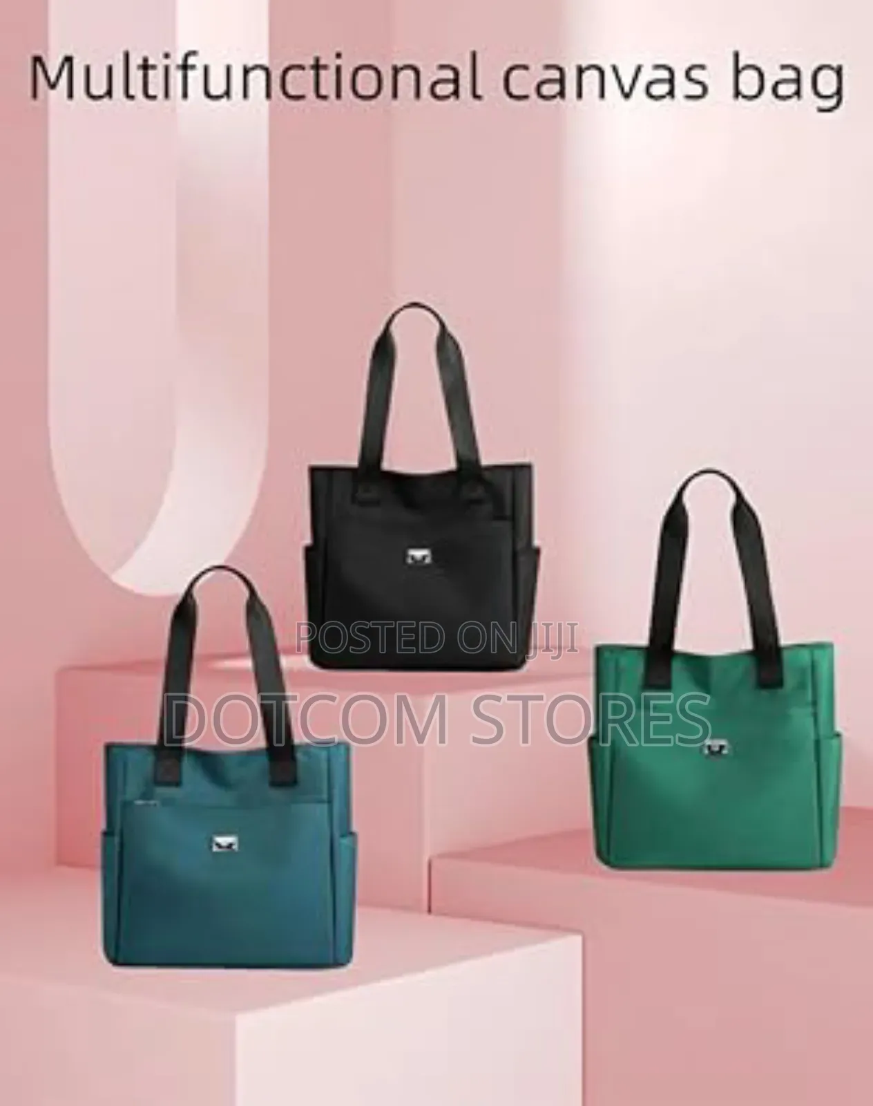 Nylon Utility Tote Bag