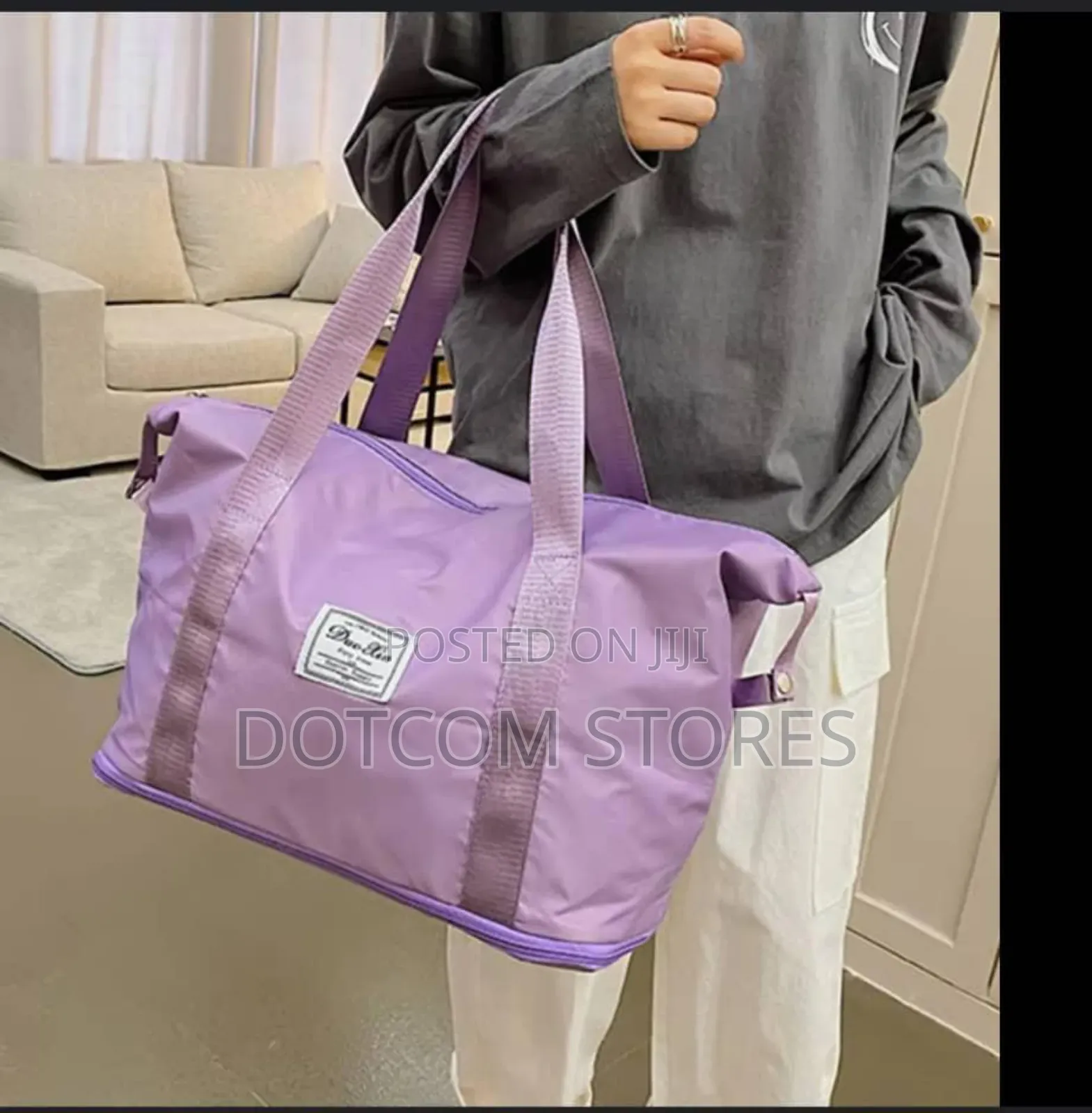 Pink Duffel Bag