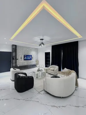 Living Room Gypsum Ceiling 22573
