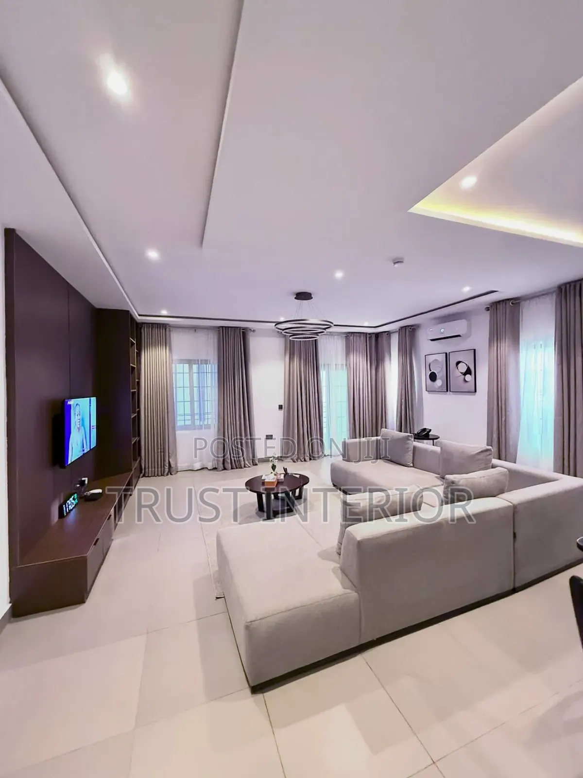 Elegant Gypsum Ceiling 421
