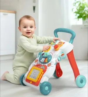 New Children Musical Push and Pull Walker Toy