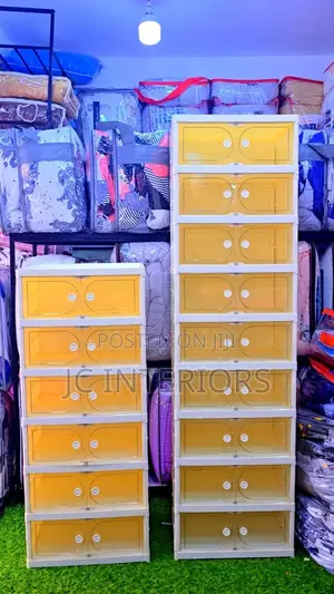 Shoe Rack - Plastic, Stackable