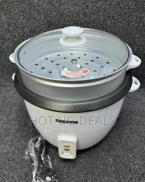Geepas 2.8l Non Stick Automatic Rice Cooker Grc4328 - Silver
