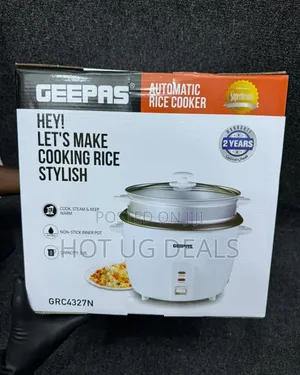Geepas 2.8l Non Stick Automatic Rice Cooker Grc4328 - Silver