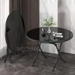 Centre Glass Foldable Dining Table Centre Glass Dining Foldable Table