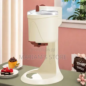 Electric Ice Cream Maker Designed for Home Use.