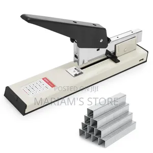 Manual Heavy-Duty Stapler Designed for High-Volume Paper Binding.