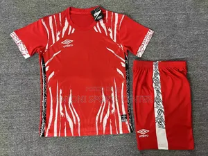 White and Red Color Plain Umbro Jerseys
