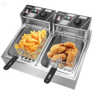 Commercial Double Deep Fryer