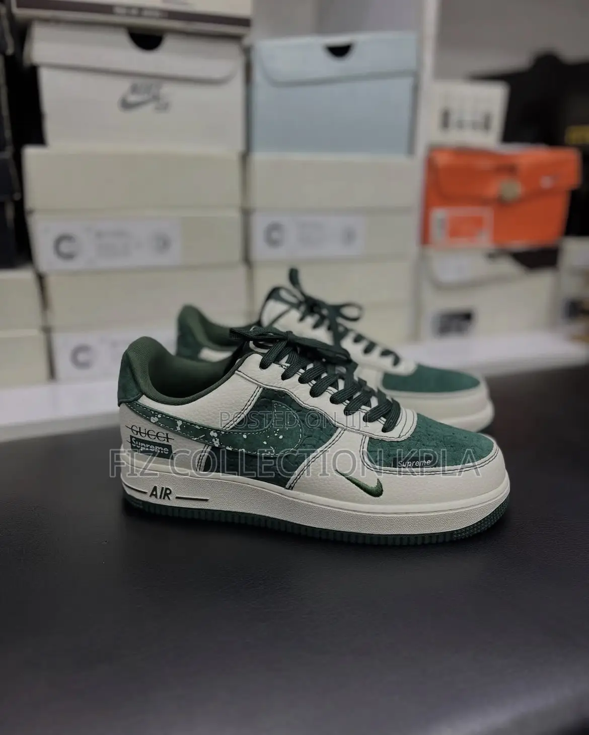 Af1 Supreme Verde Luxe
