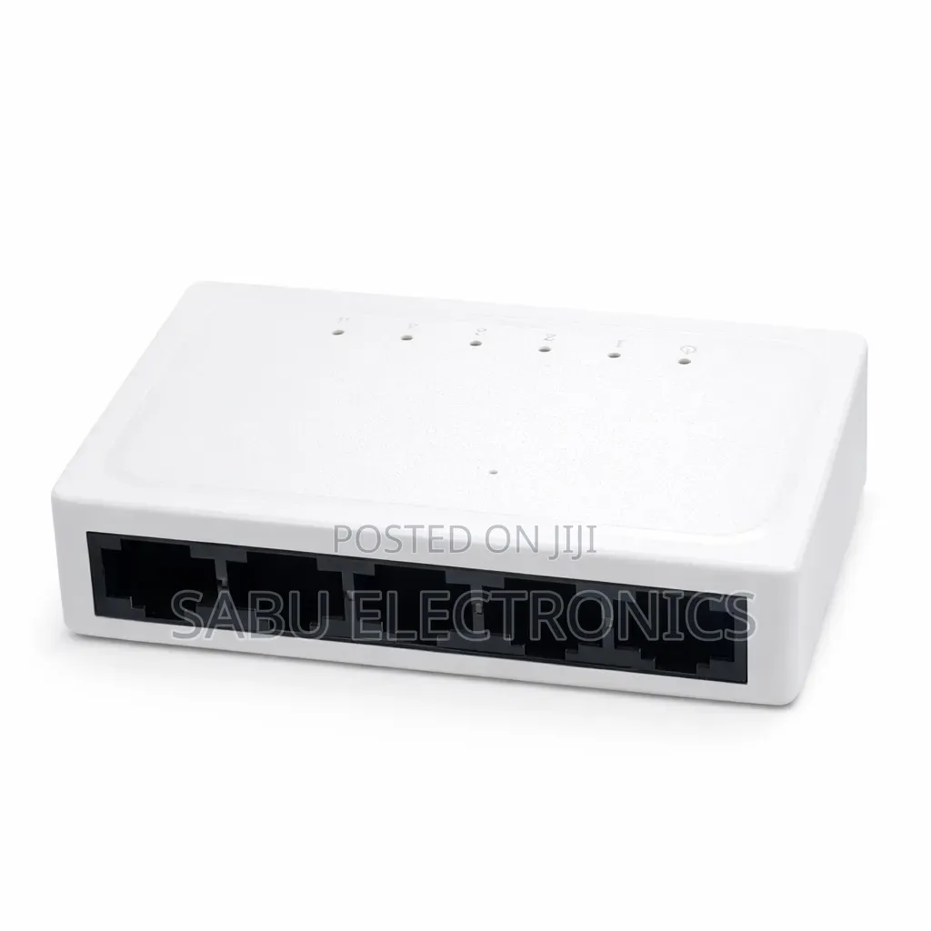 Kuwfi 5-Port Network Switch – High-Speed Ethernet Lan Switch