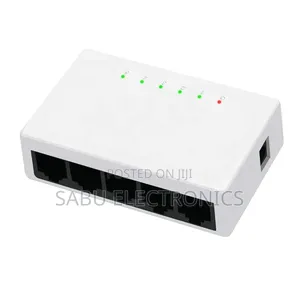 Kuwfi 5-Port Network Switch – High-Speed Ethernet Lan Switch