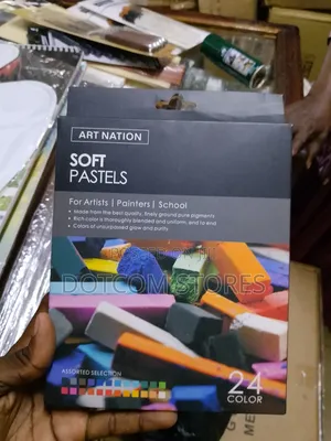 Art Nation Set of 24 PCS of Soft Pastel Colors With Durable Material