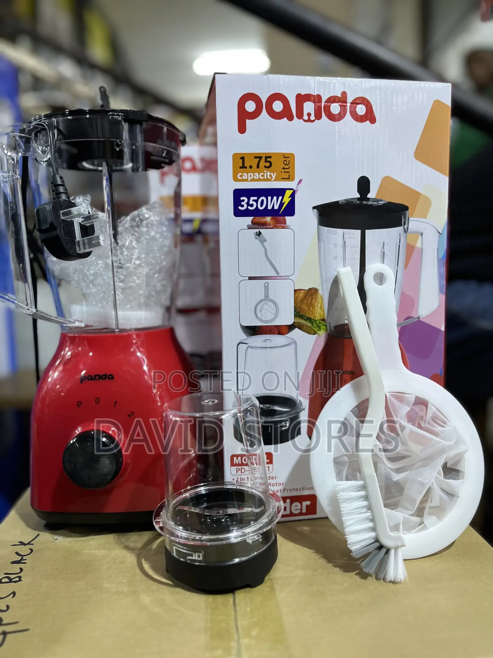 Panda Pd-B201 1.75l Blender – 2-in-1, Powerful Reliable