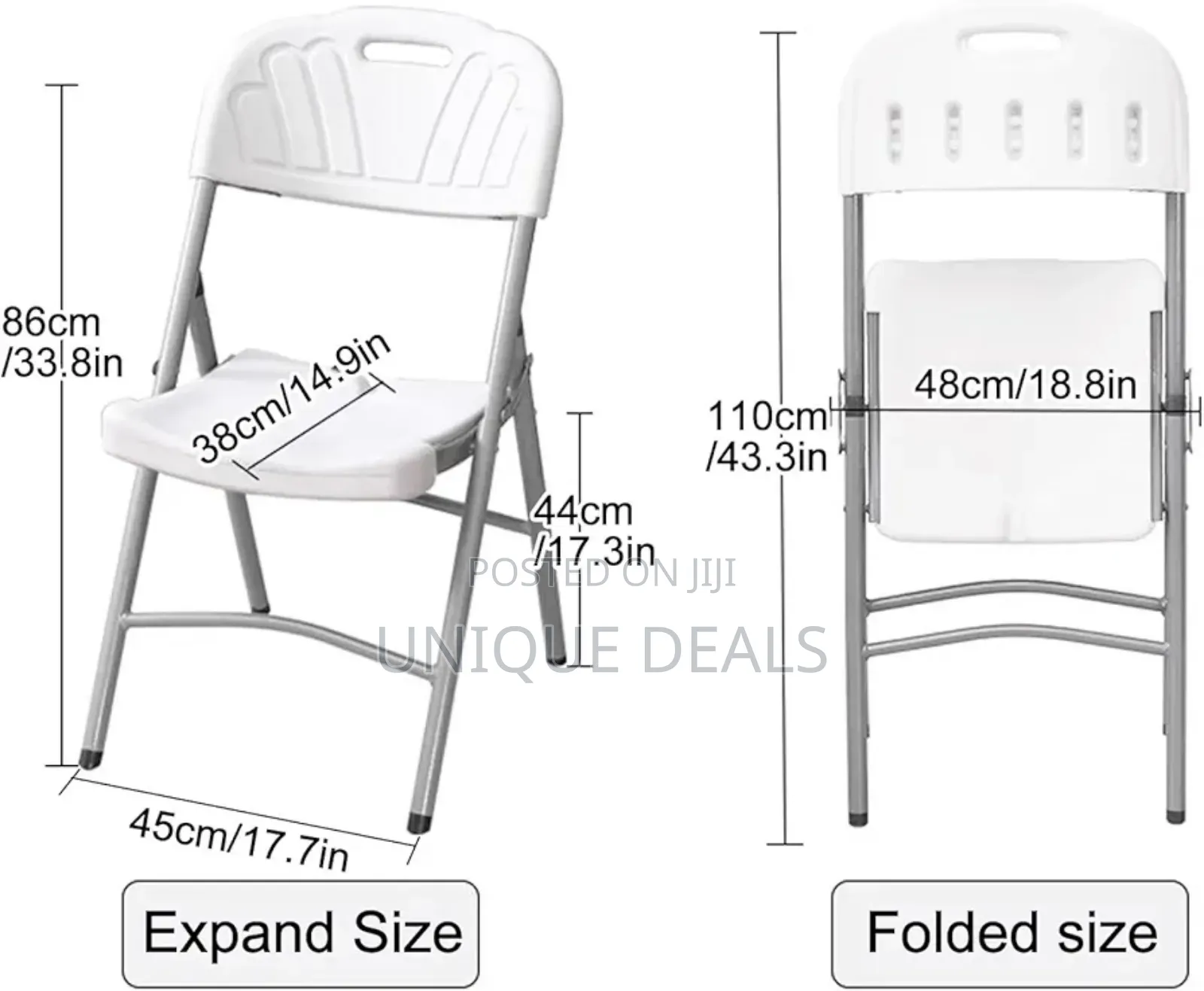 Plastic Outdoor Folding Chair