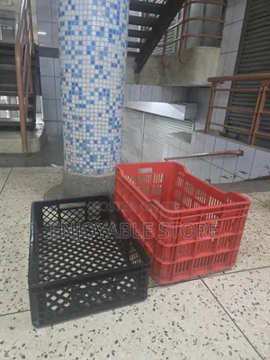 Mesh Holes Plastic Crates Plastic Crates (Store Organizer, Vegetables)