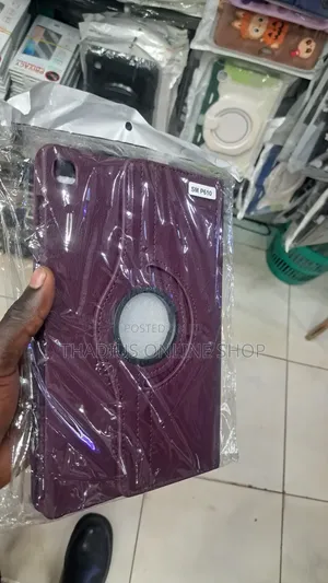 Samsung Tab A9+ and S6 Lite Flip Rotation Leather Covers