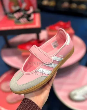 Adidas Samba Jane Shoes Light Pink and White