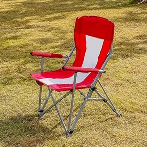 Outdoor Folding Large Armchair Seat Portable Camping Chair
