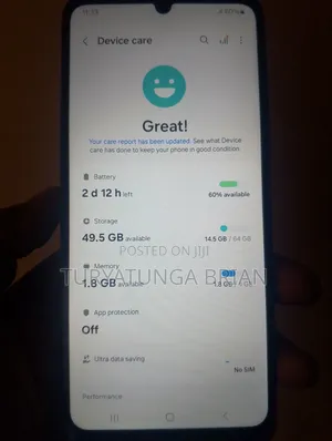 Samsung Galaxy A05 64 GB Blue