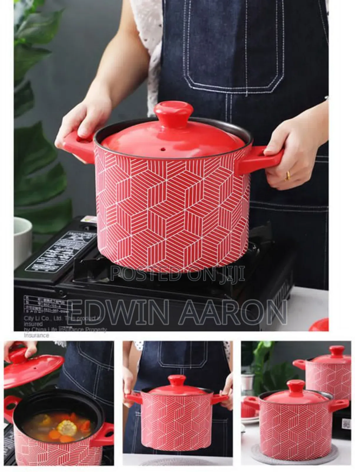 Ceramic Refined Clay Cooking Pot Set