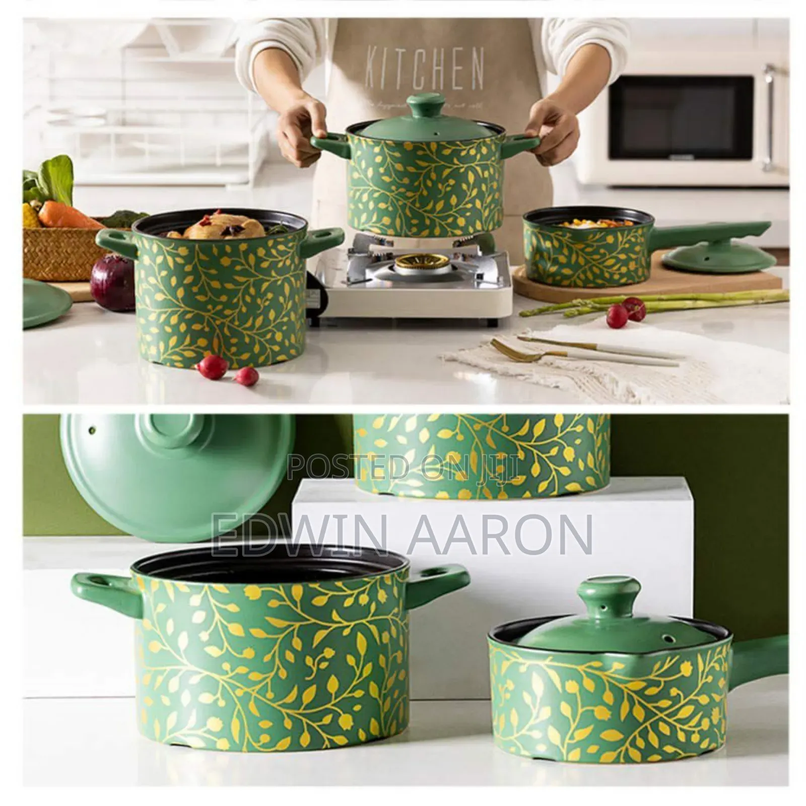 Ceramic Refined Clay Cooking Pot Set
