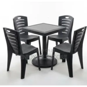 Mesh Style Plastic Table and Chairs Plastic Table and Chairs