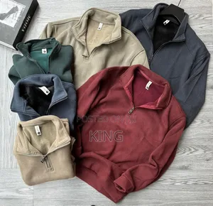 Premium Quarter-Zip Collar Sweater