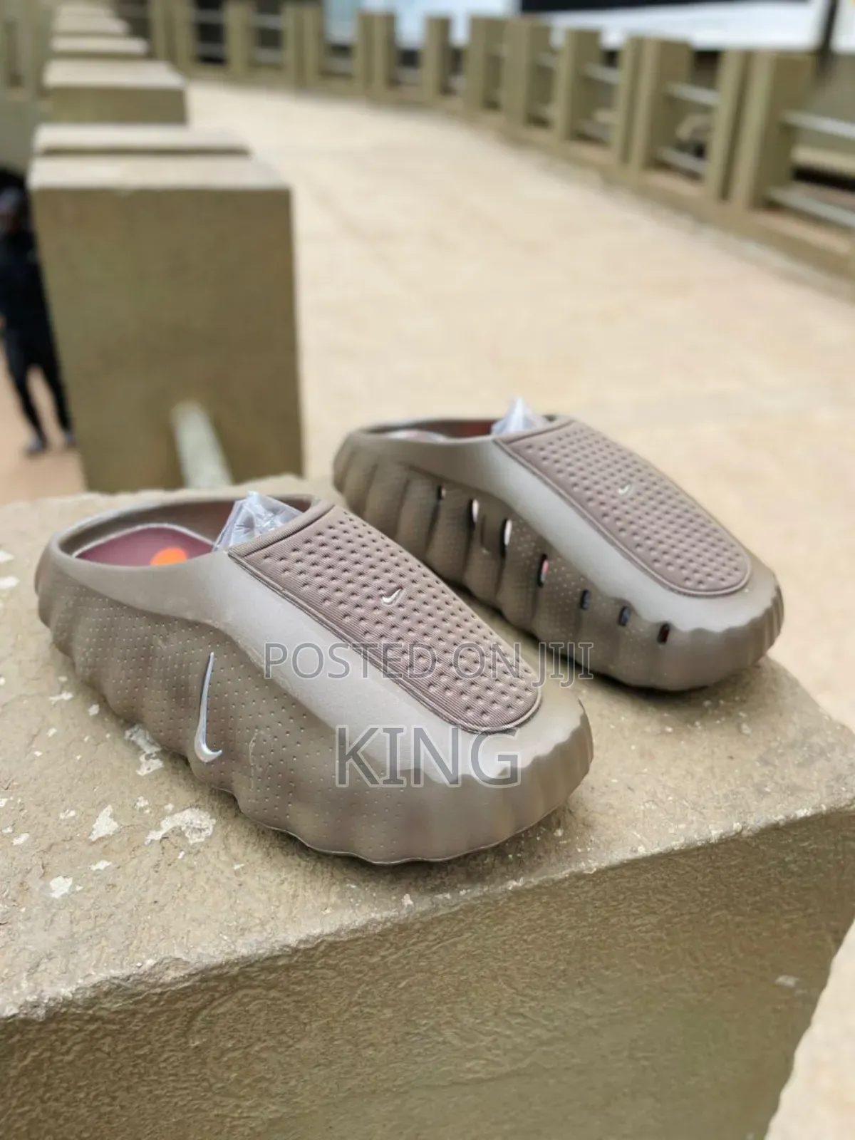 Nike Mind 001 Mules Slides. Black, Brown, Grey, Orange, Grey