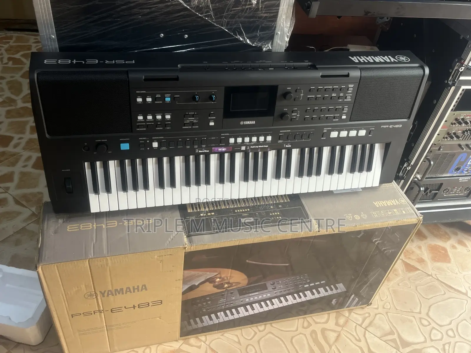 Yamaha Psre 483 Keyboard