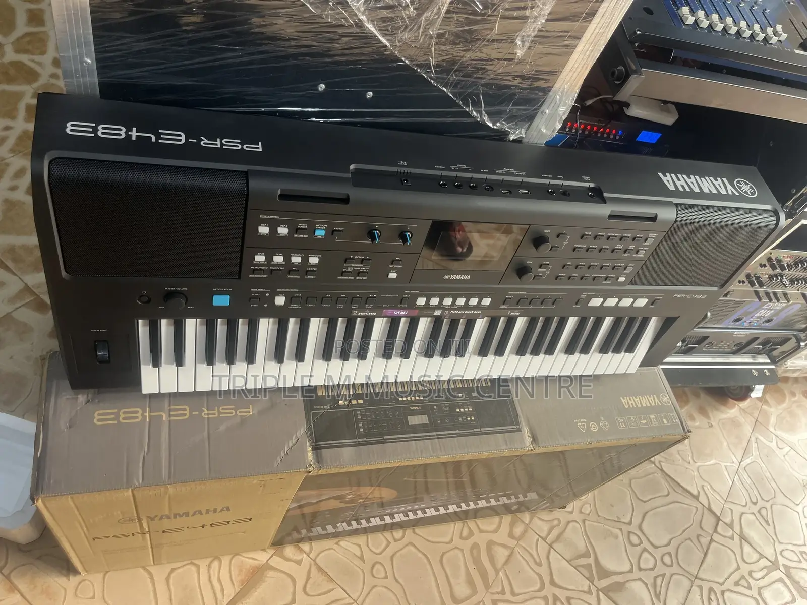 Yamaha Psre 483 Keyboard
