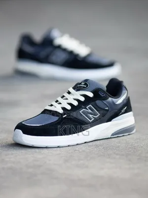 New Balance Numeric Andrew Reynolds 933 Sneakers. Black, Grey, White