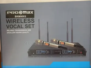 Professional Digital Wireless Microphone With Adjustable Frequency.