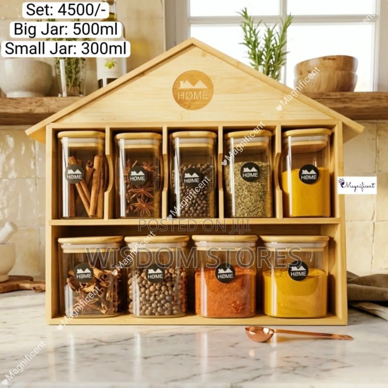 Aesthetic House Spice Racks
