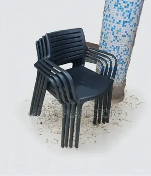 Comfortable Indoor Outdoor Plastic Chairs Plastic Chairs Black