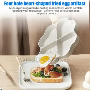 4 Hole Heart-Shaped Omelette Pan
