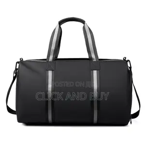 Modern Gym Travel Duffel Bag With Shoe Compartment and Laptop Sleeve