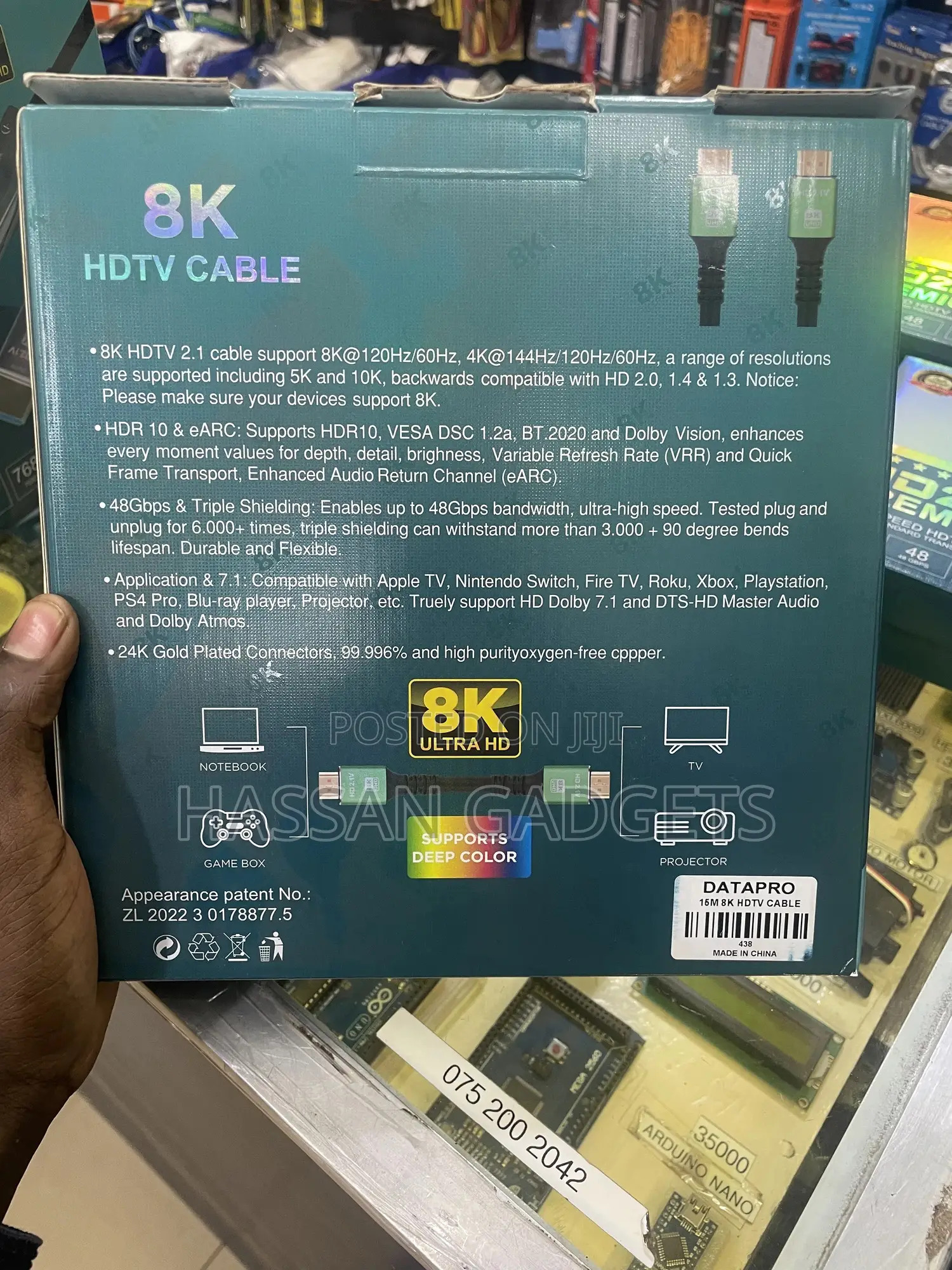 Hdmi 2.1 Cable 40m, 48gbps High Speed Hdmi