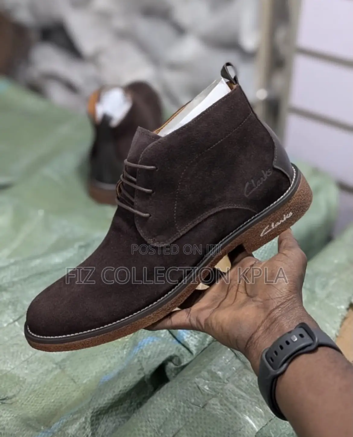 Cedar Suede Clarks Boot