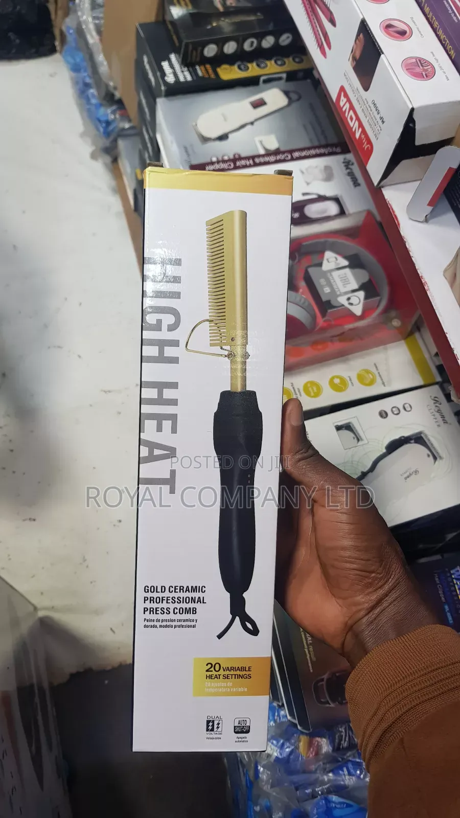 Hair Comb Straightener