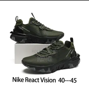 Nike React Vision Sneaker Medium Olive/Cool Grey/Black