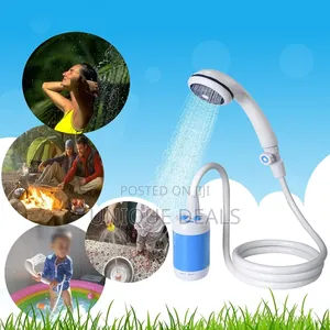 Outdoor Camping Portable Usb Rechargeable Electric Water Pump Shower