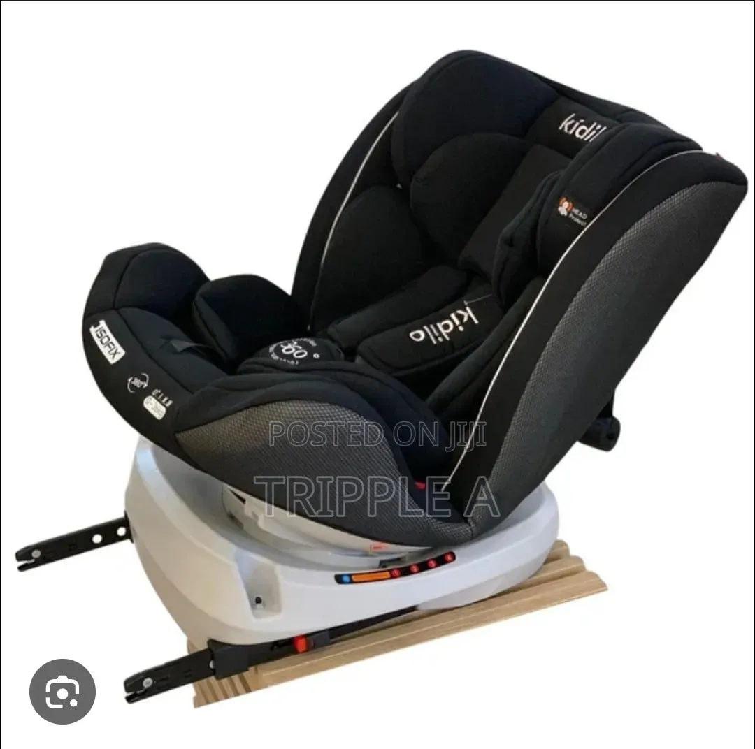Kidilo 360° Rotating Baby Car With Isofix